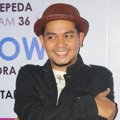 Indra Bekti Saat Jumpa Pers Launching Album 'Inbektrough'