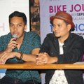 Indra Bekti Saat Jumpa Pers Launching Album 'Inbektrough'
