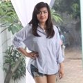 Novita Dewi Saat Syuting Video Klip 'Ku Menangis, Kau Tertawa'