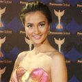 Atiqah Hasiholan di Red Carpet Panasonic Gobel Awards 2014