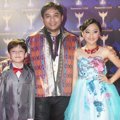 Alwi Assegaf, Jeremy Teti dan Sandrina di Red Carpet Panasonic Gobel Awards 2014