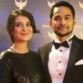 Shireen Sungkar dan Teuku Wisnu di Red Carpet Panasonic Gobel Awards 2014
