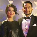 Shireen Sungkar dan Teuku Wisnu di Red Carpet Panasonic Gobel Awards 2014