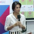 Davina Veronica di Jumpa Pers 'Jakarta Marketing Week 2014'