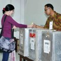 Angelina Sondakh Saat Mengikuti Pemilu Legislatif 2014