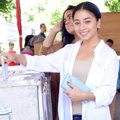 Nikita Willy Saat Mengikuti Pemilu Legislatif 2014