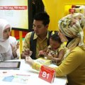 Indra Bekti dan Aldilla Jelita Saat Mengisi Acara 'Nestle Indonesia'