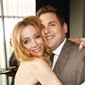 Leslie Mann dan Jonah Hill di MTV Movie Awards 2014