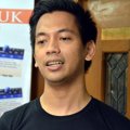 Rian D'Masiv Saat Ditemui di Kawasan Thamrin, Jakarta