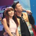 Vidi Aldiano dan Cherly Cherry Belle Saat Tampil di Acara 'Dahsyat'