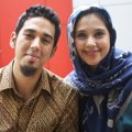 Ayu Azhari dan Axel Djody Gondokusumo Ditemui Seusai Acara 'Seputar Obrolan Selebriti' ANTV