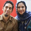 Ayu Azhari dan Axel Djody Gondokusumo Ditemui Seusai Acara 'Seputar Obrolan Selebriti' ANTV