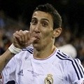 Selebrasi Angel di Maria Usai Menjebol Gawang Barcelona