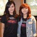 Ola Rossa dan Dera di Premiere Film 'Kesurupan Setan'