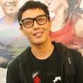 Dimas Aditya di Jumpa Pers Film 'Mari Lari'