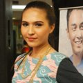 Olivia Jensen di Jumpa Pers Film 'Mari Lari'