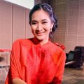 Happy Salma Saat Ditemui di Kawasan Thamrin, Jakarta