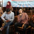 Vidi Aldiano di Perayaan HUT Vidies yang ke-5