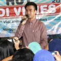 Vidi Aldiano di Perayaan HUT Vidies yang ke-5