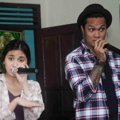 Virgoun Teguh Last Child dan Ashilla Zee di Syukuran 50 Episode Sinetron 'ABG Jadi Manten'