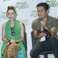 Armada dan Rina Nose Saat Jumpa Pers Acara 'Gebyar Asyik'