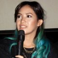 Dhea Seto di Jumpa Pers Film 'Luntang Lantung'