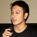 Dimas Anggara di Jumpa Pers Film 'Luntang Lantung'