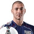 Karim Benzema dengan Seragam Tim Perancis