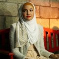 Marshanda Saat Ditemui di Studio Hanggar, Jakarta Selatan