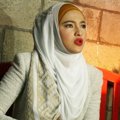 Marshanda Saat Ditemui di Studio Hanggar, Jakarta Selatan