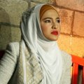 Marshanda Saat Ditemui di Studio Hanggar, Jakarta Selatan