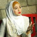 Marshanda Saat Ditemui di Studio Hanggar, Jakarta Selatan