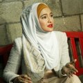 Marshanda Saat Ditemui di Studio Hanggar, Jakarta Selatan