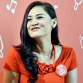 Mona Ratuliu di Jumpa Pers Hari Ice Cream Sedunia