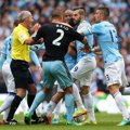 Keributan antara Permain Manchester City dan West Ham United