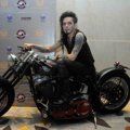 Ovy /rif di Acara New Rock Fashion Weekend Jakarta 2014