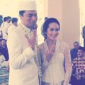 Prosesi Akad Nikah Ladya Cheryl dan Zeke Khaseli