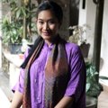 Happy Salma di Jumpa Pers Pemutaran Film 'Kamisan' ke-300