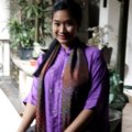 Happy Salma di Jumpa Pers Pemutaran Film 'Kamisan' ke-300