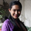Happy Salma di Jumpa Pers Pemutaran Film 'Kamisan' ke-300