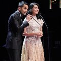 Teuku Wisnu dan Shireen Sungkar di Indonesian Movie Awards 2014