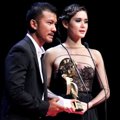 Rio Dewanto dan Renata Kusmanto di Indonesian Movie Awards 2014