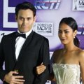 Arifin Putra dan Tara Basro di Red Carpet Indonesian Movie Awards 2014