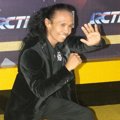 Yayan Ruhian di Red Carpet Indonesian Movie Awards 2014