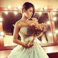 Dewi Persik Cantik Saat Kenakan Gaun