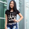 Sandrina Saat Jumpa Pers 'Indonesia Mencari Bakat'