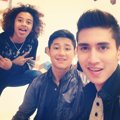 Teuku Rassya Bersama Bastian Bintang dan Verrell Bramasta
