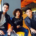 Teuku Rassya Bersama Bastian Bintang dan Verrell Bramasta
