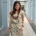 Vina Candrawati Saat Jumpa Pers 'Indonesia Mencari Bakat'