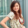 Vina Candrawati Saat Jumpa Pers 'Indonesia Mencari Bakat'